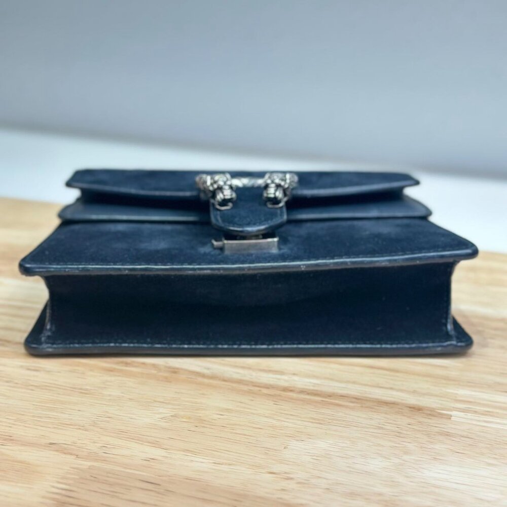 Gucci Black Velvet Mini Dionysus Shoulder Bag Crossbody - Picture 5 of 7